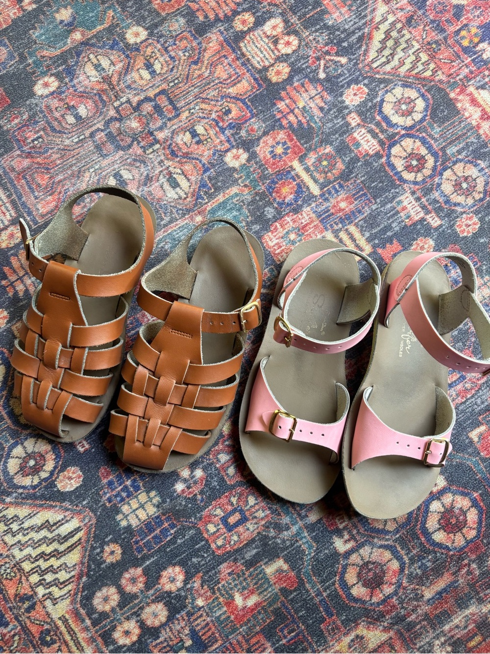 Kids Saltwater Sandals | 2 pairs | Size 1
